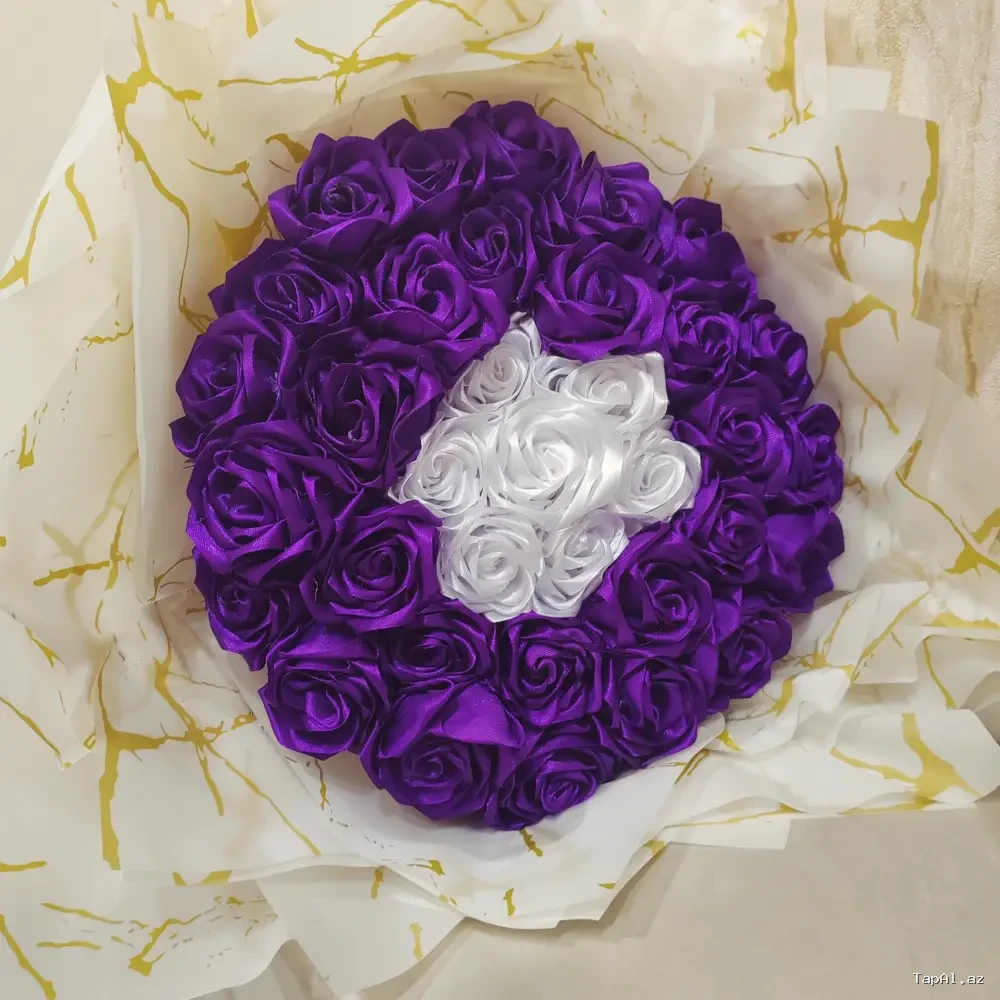 Lent gül buketlərinin hazırlanması