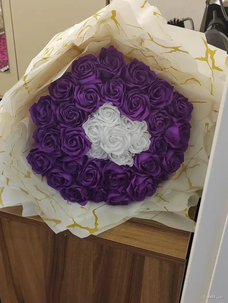 Lent gül buketlərinin hazırlanması