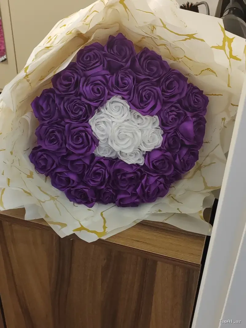 Lent gül buketlərinin hazırlanması