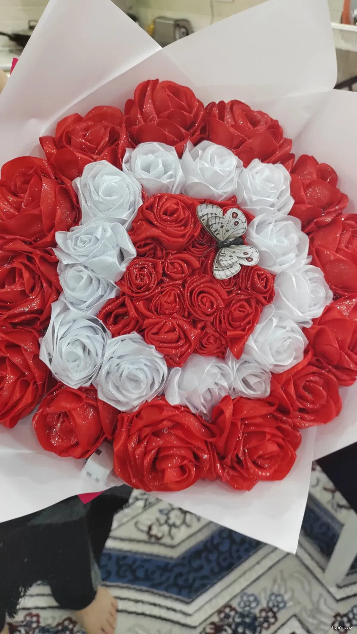 Lent gül buketlərinin hazırlanması