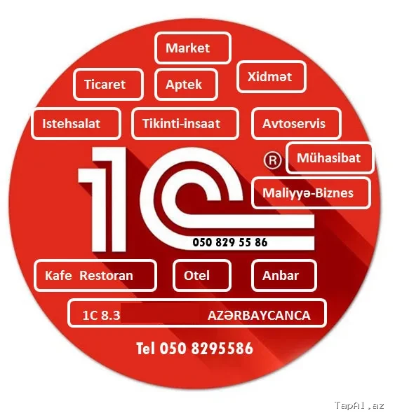 1C 8.3 Mühasibat vəTicarət anabar proqramının yazılması