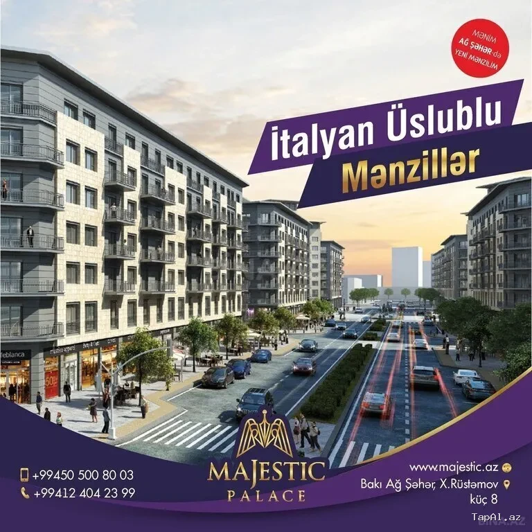 Bakı Ağ Şəhər - Majestic Palace