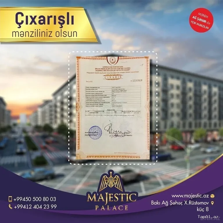 Bakı Ağ Şəhər - Majestic Palace