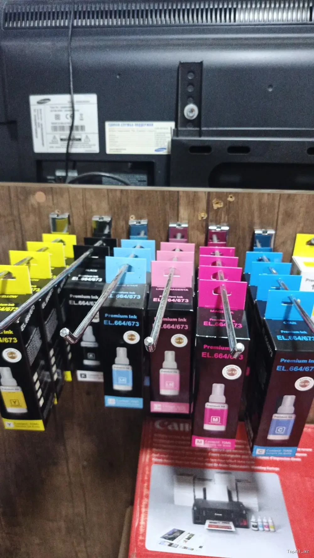 Epson printerləri üçün 664/673 boyalar
