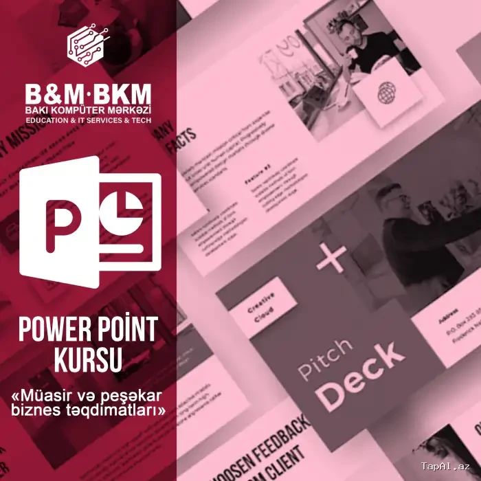 Peşəkar Power Point kursu — Bakı