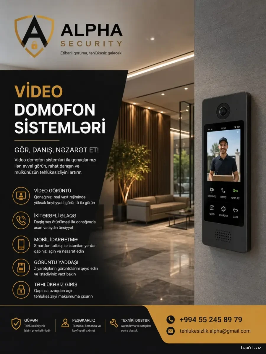 Domofon satisi 055 245 89 79
