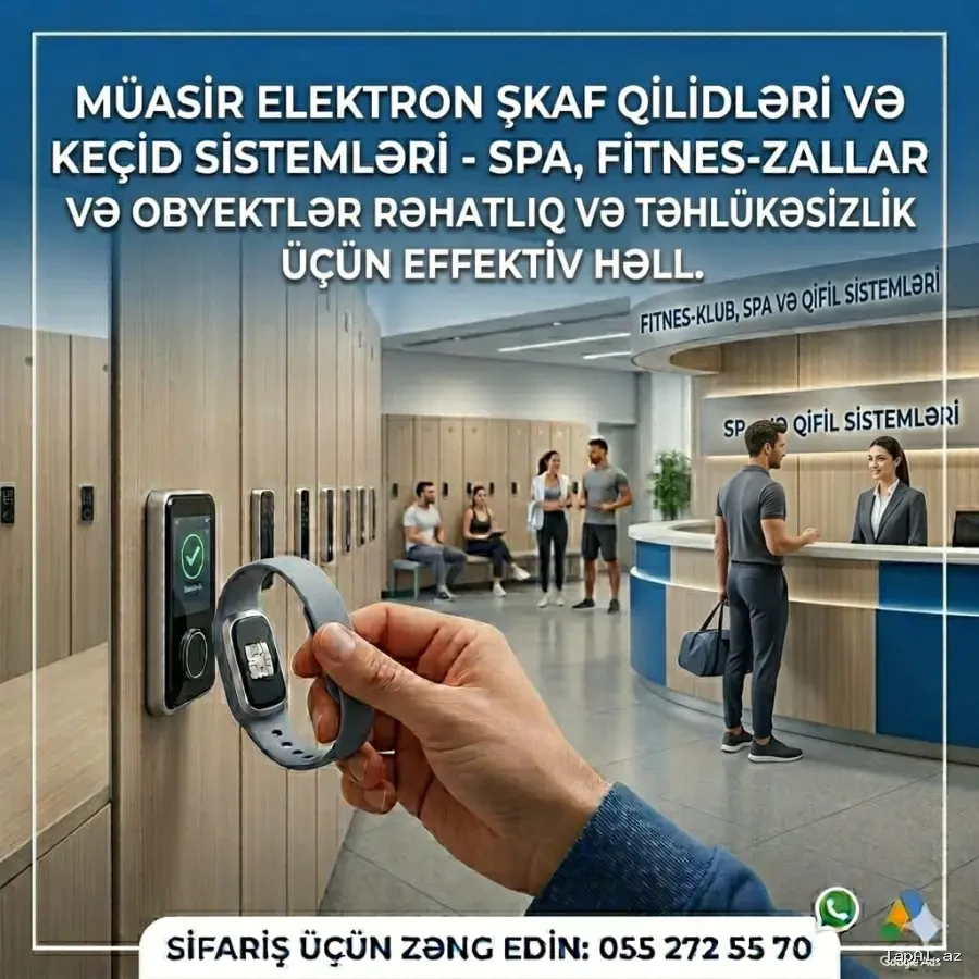 Elektron Şkaf Kilid Sistemləri    055 272 55 70