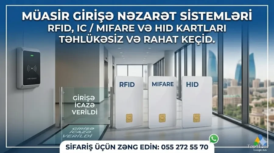 Mifare Kartlar 055 272 55 70