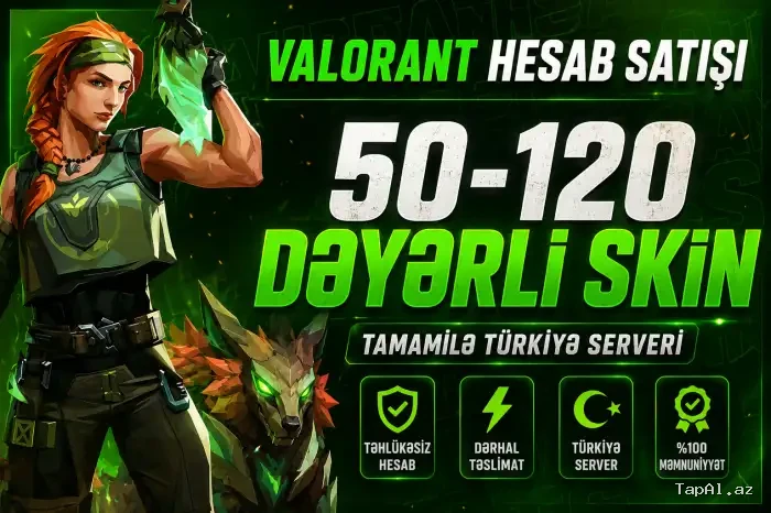 Valorant 50-120 Random Hesab