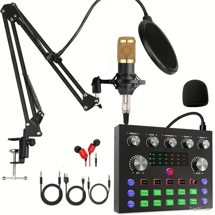 Mikrafon dəsti(podcast)