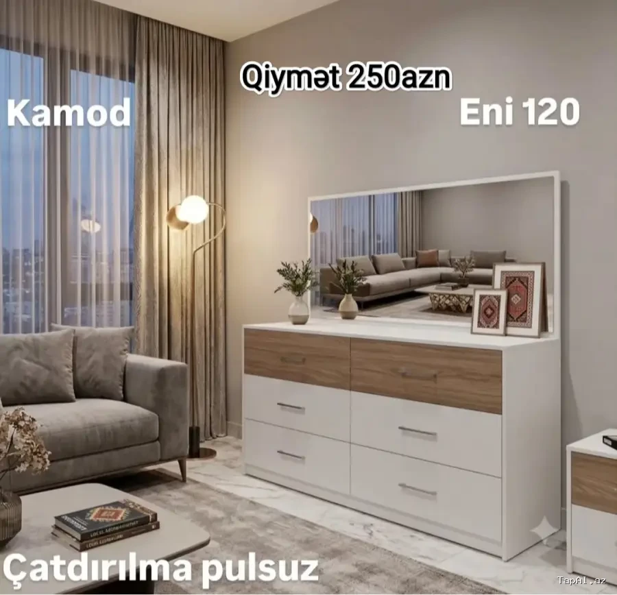 Güzgülü kamod ..