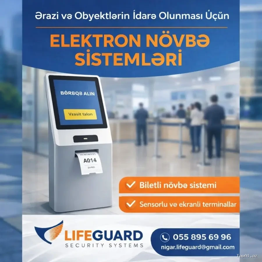 Elektron novbe aparati 055 895 69 96
