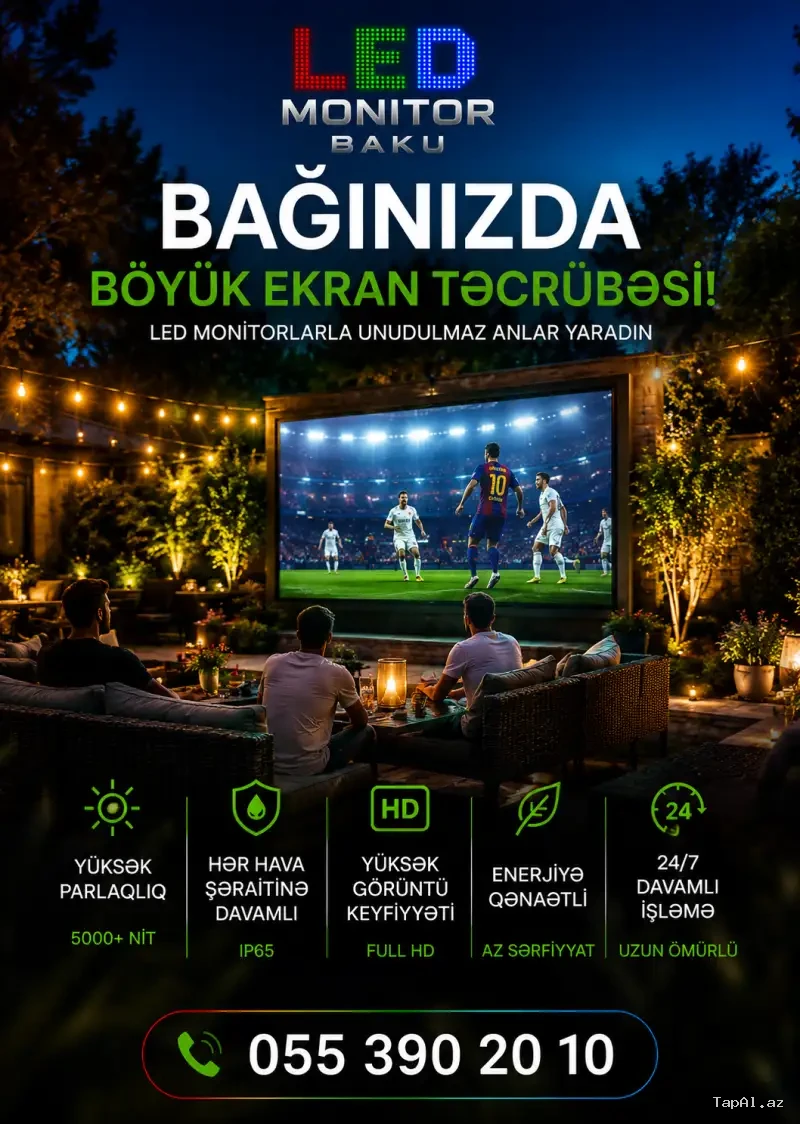 LED Monitor Satışı, Quraşdırılması, Təmir və Servis Xidmətləri