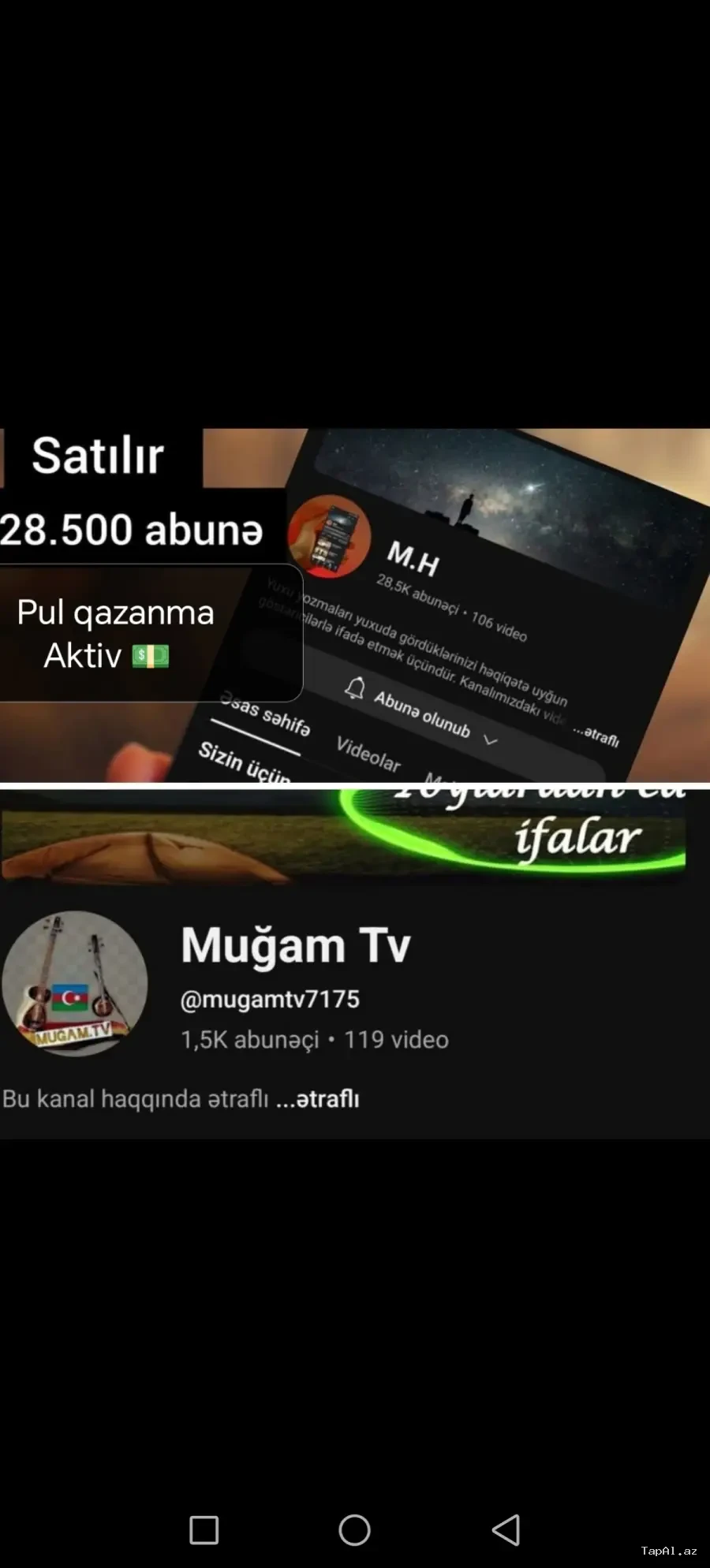 Youtube hesabı