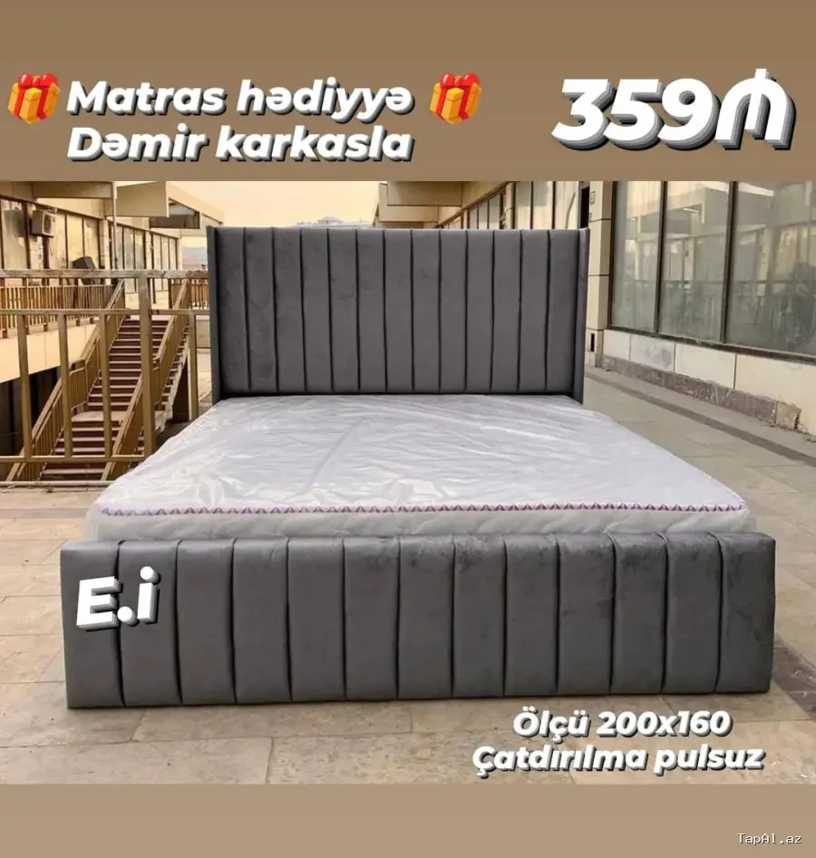 Taxt ikinəfərlik çarpayı