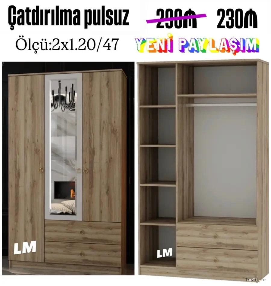Dolab paltar şkafı