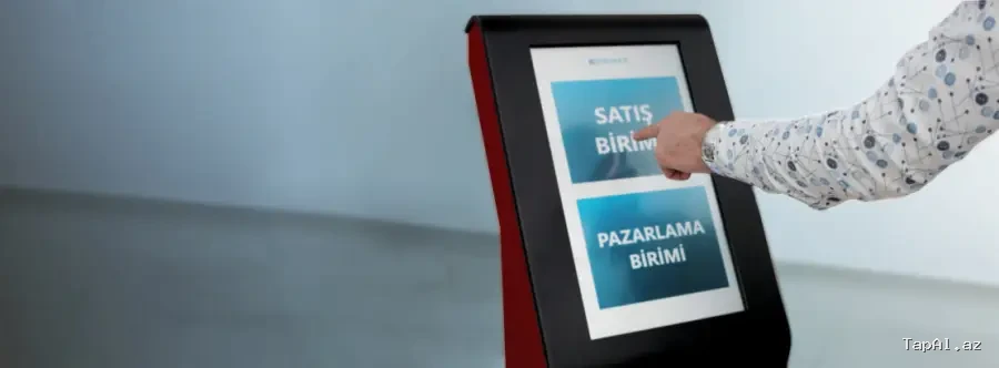 Randa elektron növbə kiosku