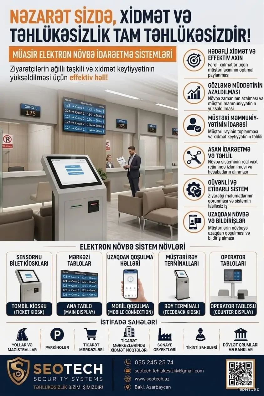 Elektron növbə gözləmə aparatı    055 245 25 74