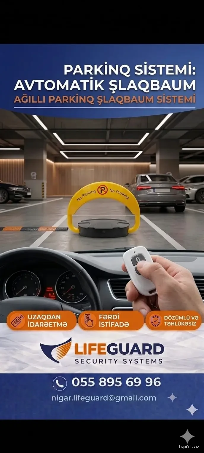 İndividual parking – satışı və quraşdırılması  055 895 69 96
