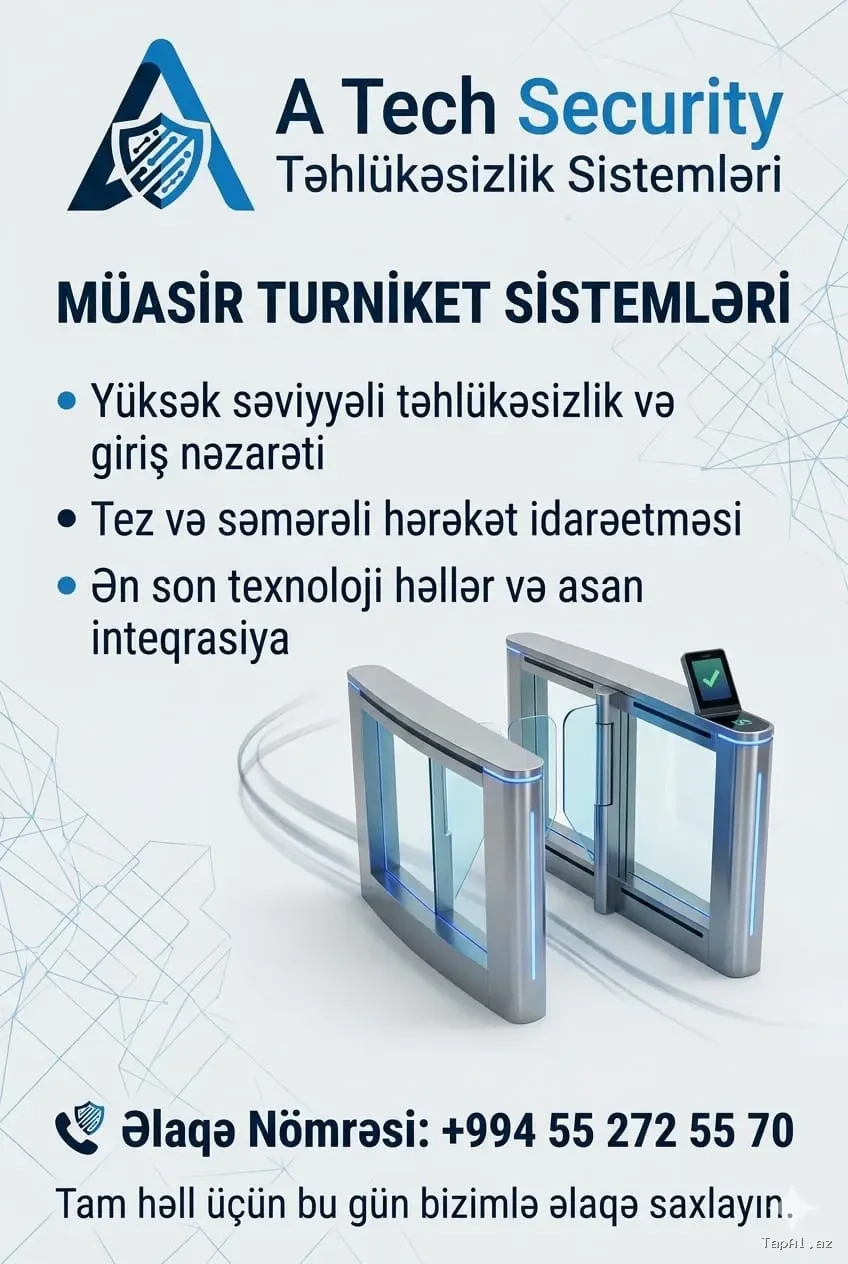 Tripod (Üçqollu) Turniketlər
