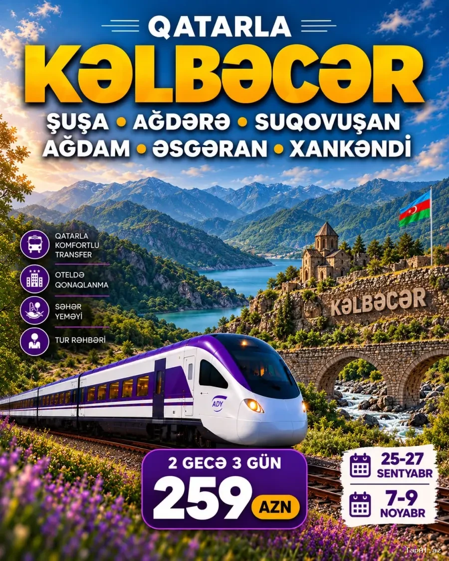 Qatarla 3 günlük Qarabağ Turu