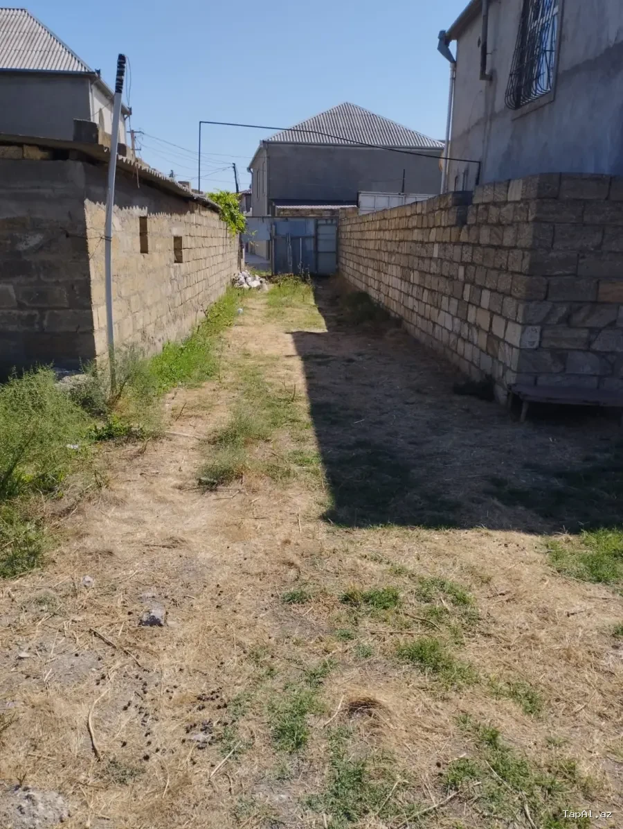 10 sot torpaq+ 1 otaqlı ev