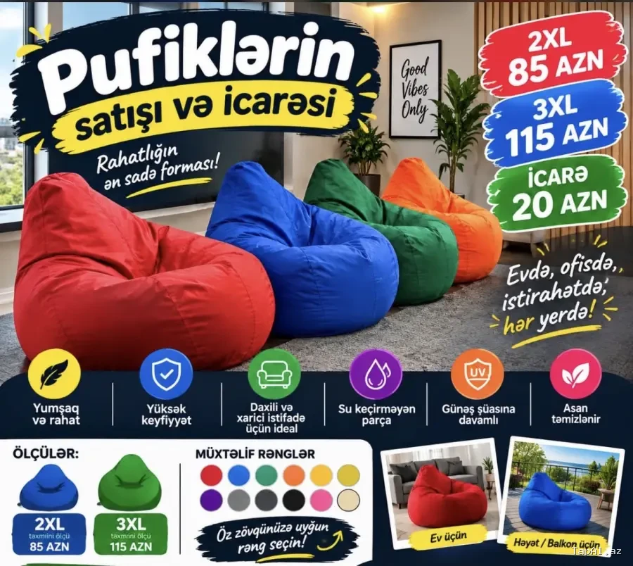 Puff kreslo