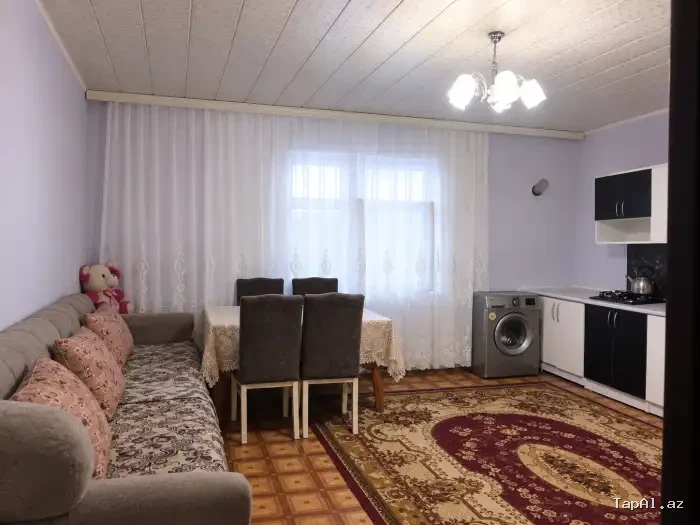 2 otaqdan 3 otaq bolunmə yarimtikili həyət evi