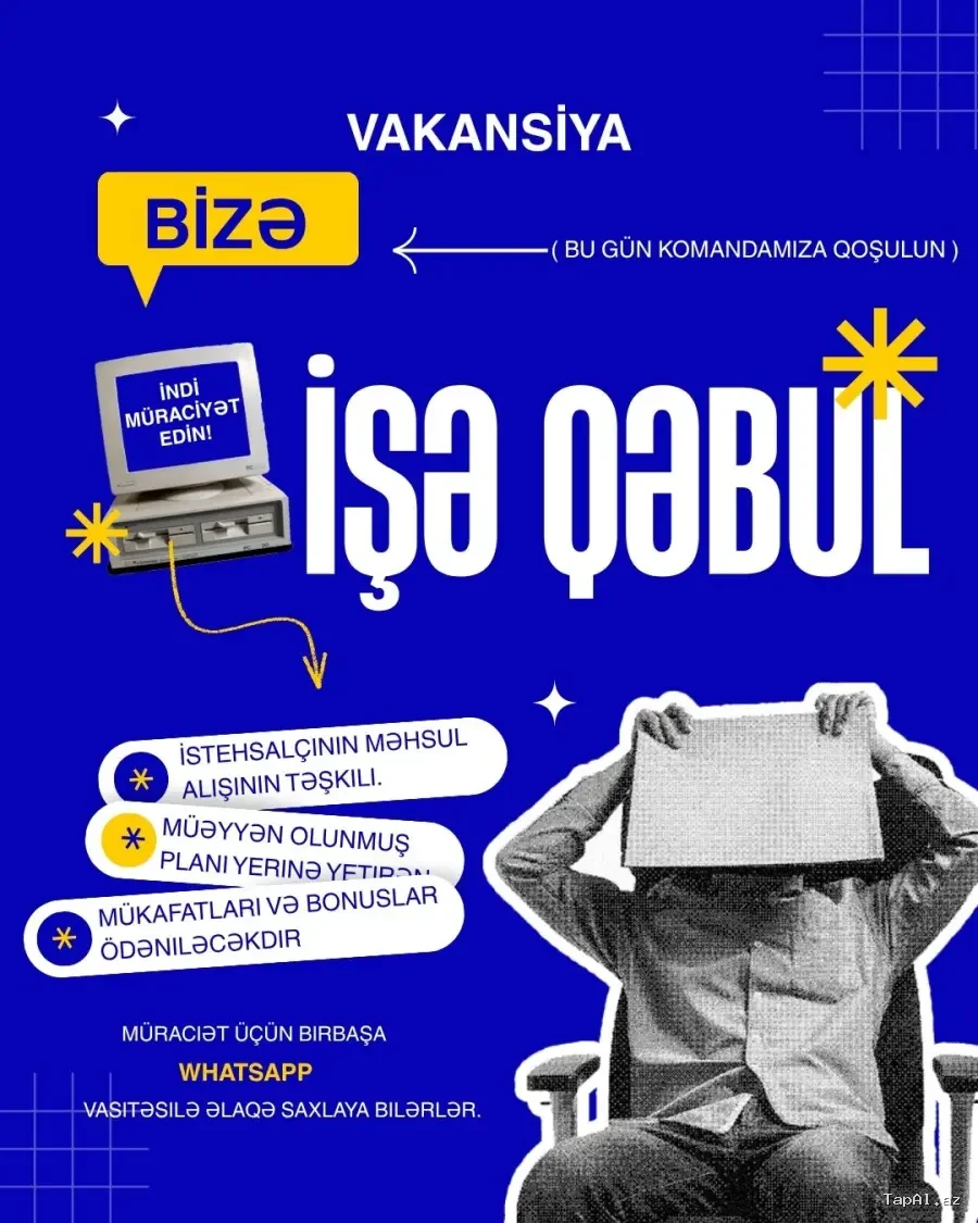 İsveç səhmdar şirkətinə 5nəfər Menecer-Tərəfdaş tələb olunur!