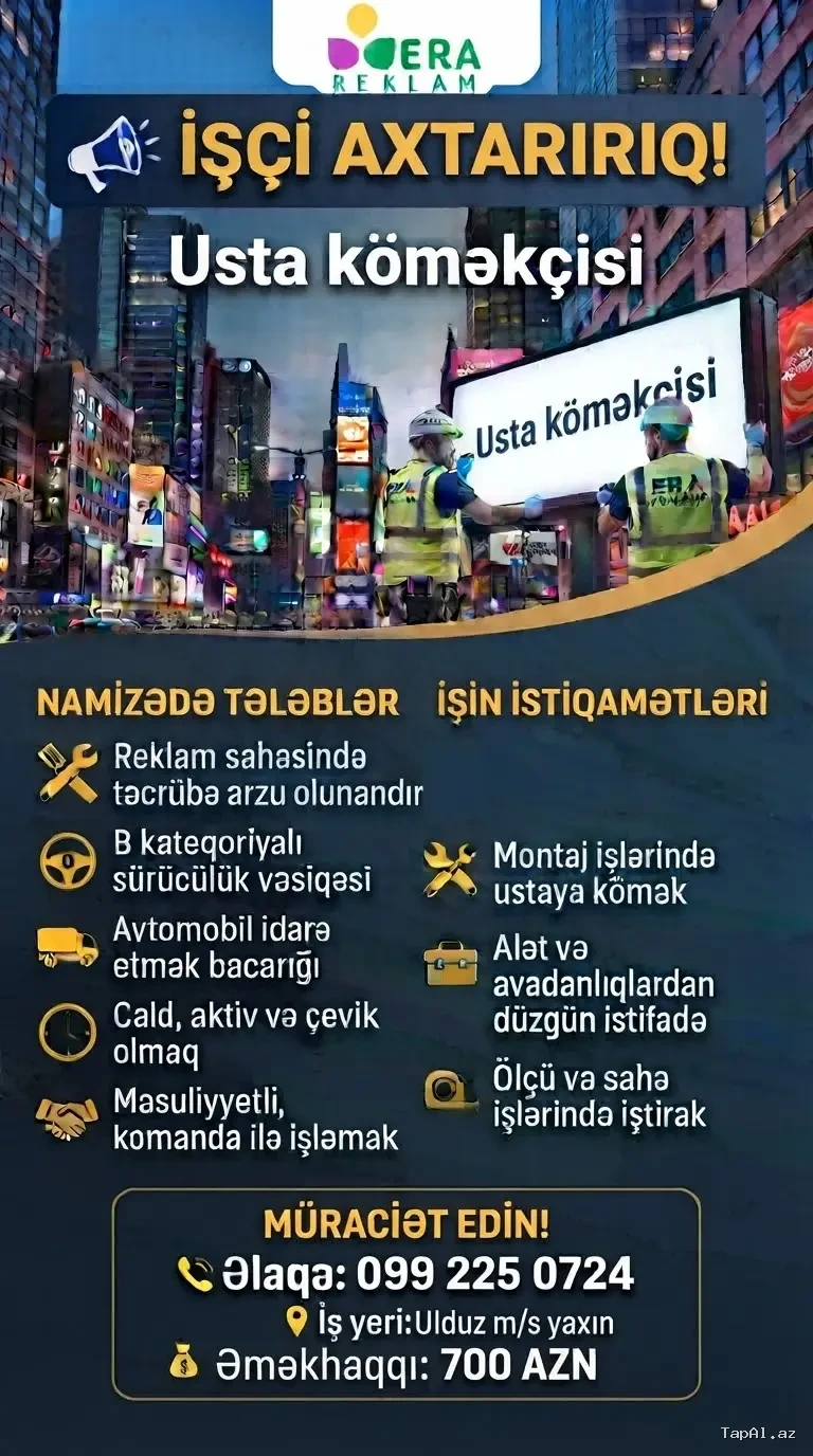 Usta köməkçisi