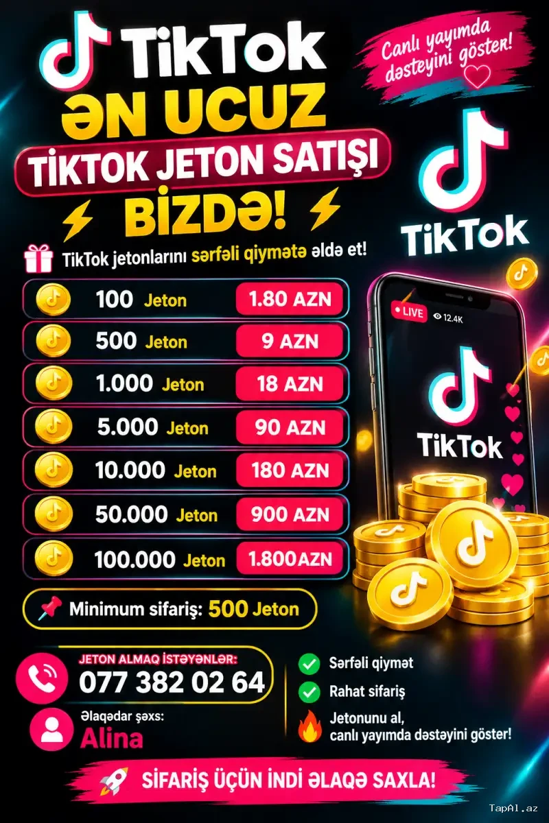 Tiktok Jeton Satışı