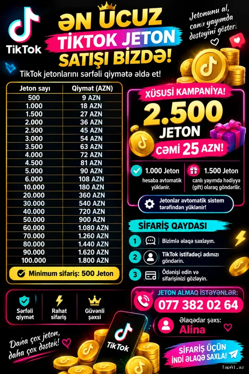 Tiktok Jeton Satışı