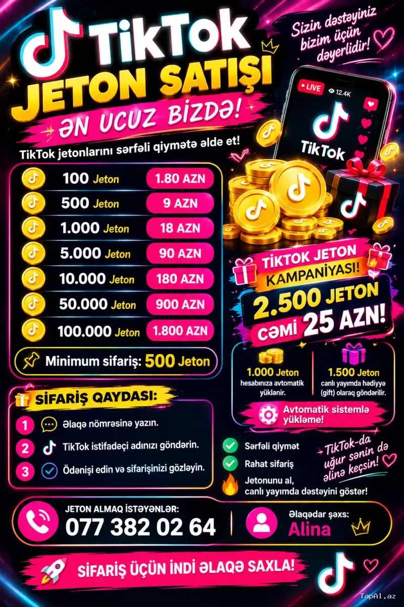 Tiktok Jeton Satışı