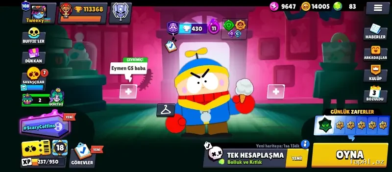 Brawl stars hesabı