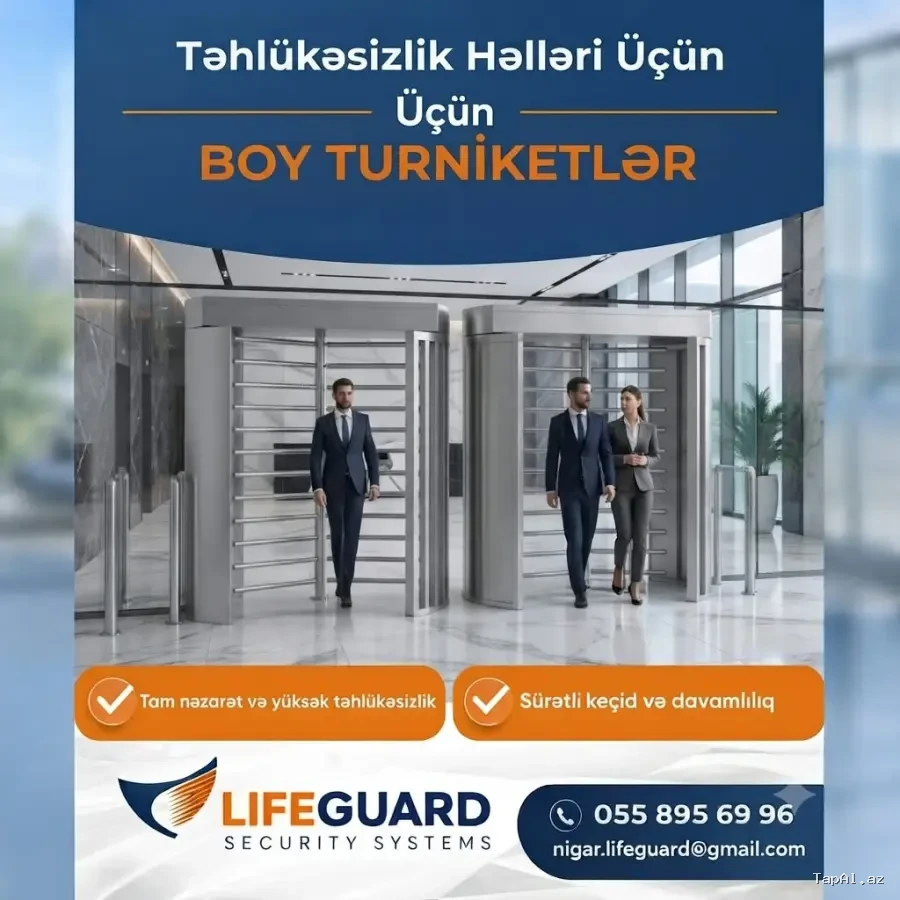 Boy Turniketləri  055 895 69 96